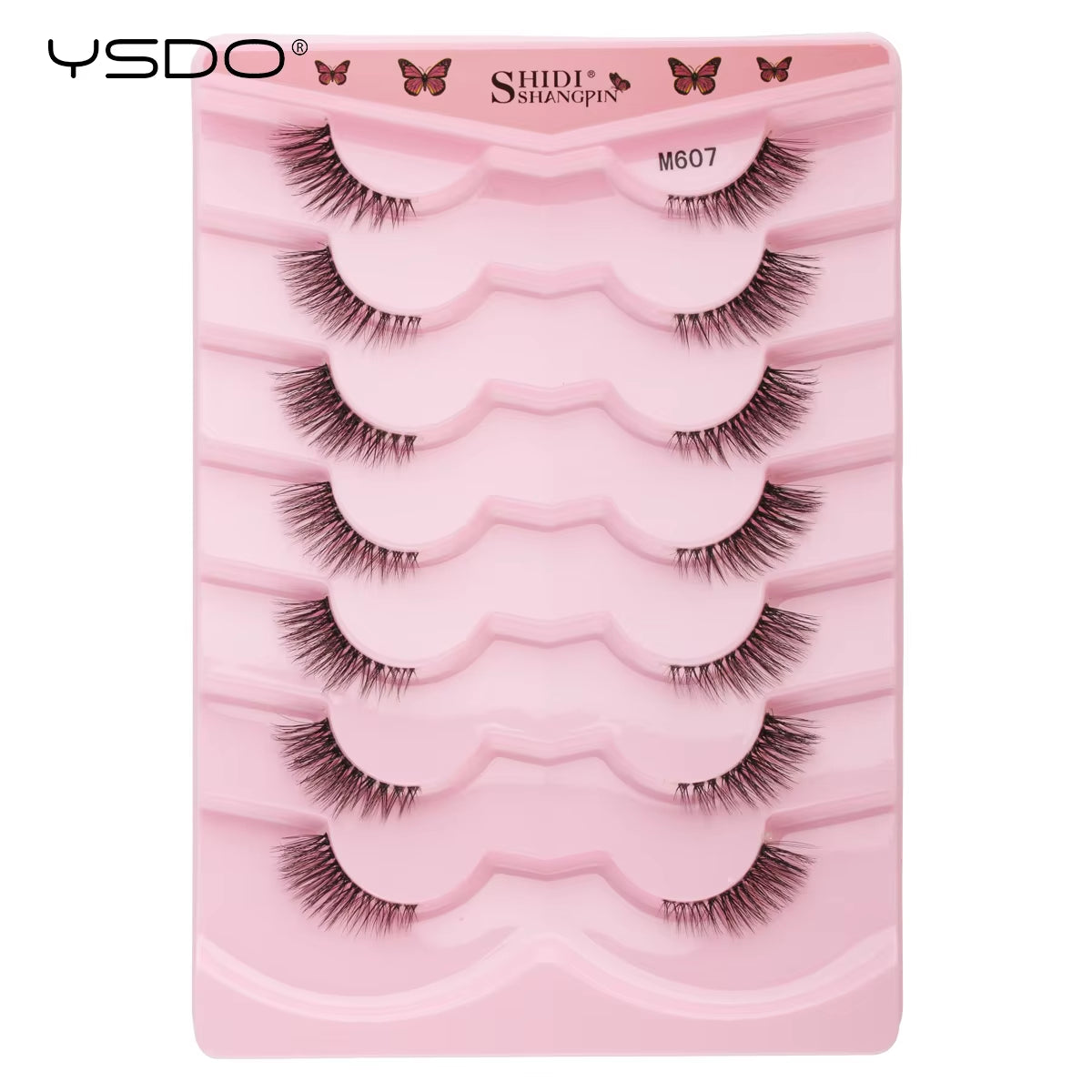 Half Lashes 5/7/10 Pairs Half False Eyelashes Soft Natural Cat Eye Lashes Makeup 3D Mink Eyelash Extension Fluffy Faux Cils