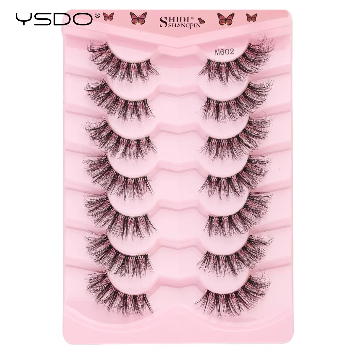 Half Lashes 5/7/10 Pairs Half False Eyelashes Soft Natural Cat Eye Lashes Makeup 3D Mink Eyelash Extension Fluffy Faux Cils