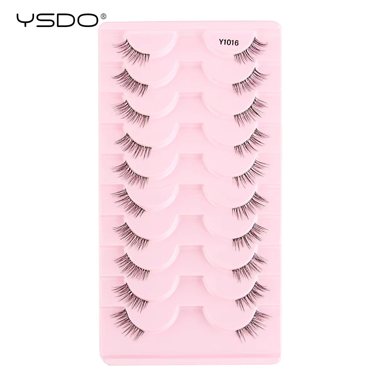 Half Lashes 5/7/10 Pairs Half False Eyelashes Soft Natural Cat Eye Lashes Makeup 3D Mink Eyelash Extension Fluffy Faux Cils