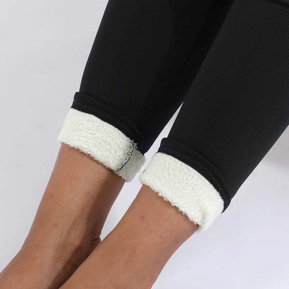 Winter Leggings Warm Thick High Stretch Lamb Cashmere Leggings Fitness Woman Pants