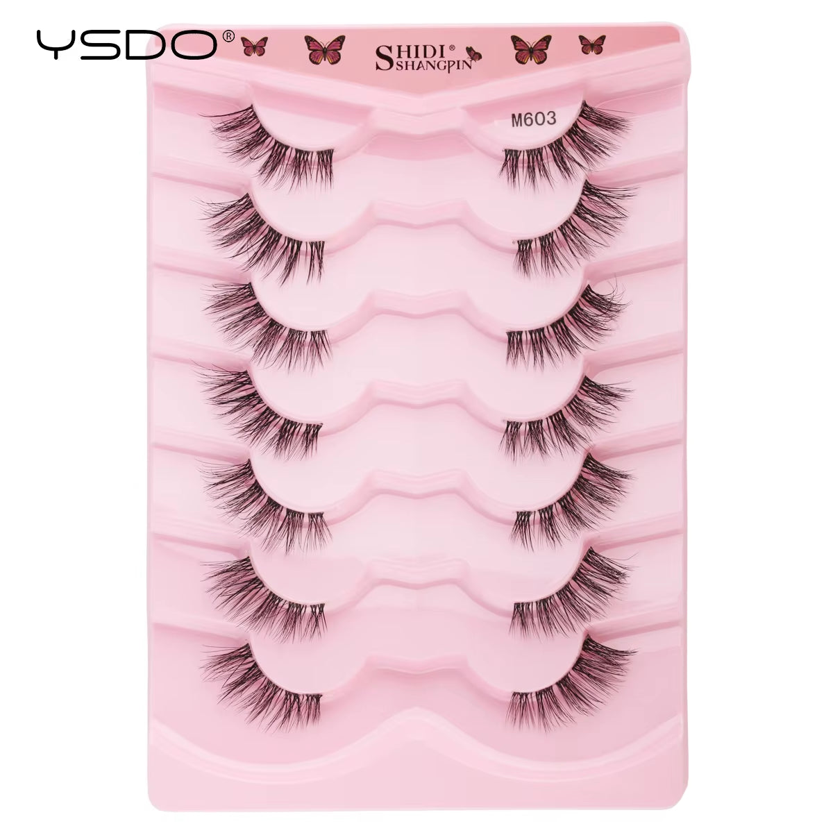 Half Lashes 5/7/10 Pairs Half False Eyelashes Soft Natural Cat Eye Lashes Makeup 3D Mink Eyelash Extension Fluffy Faux Cils