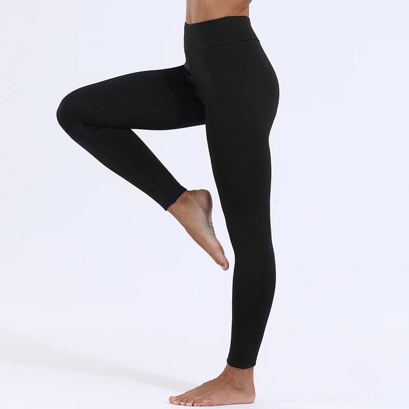 Winter Leggings Warm Thick High Stretch Lamb Cashmere Leggings Fitness Woman Pants