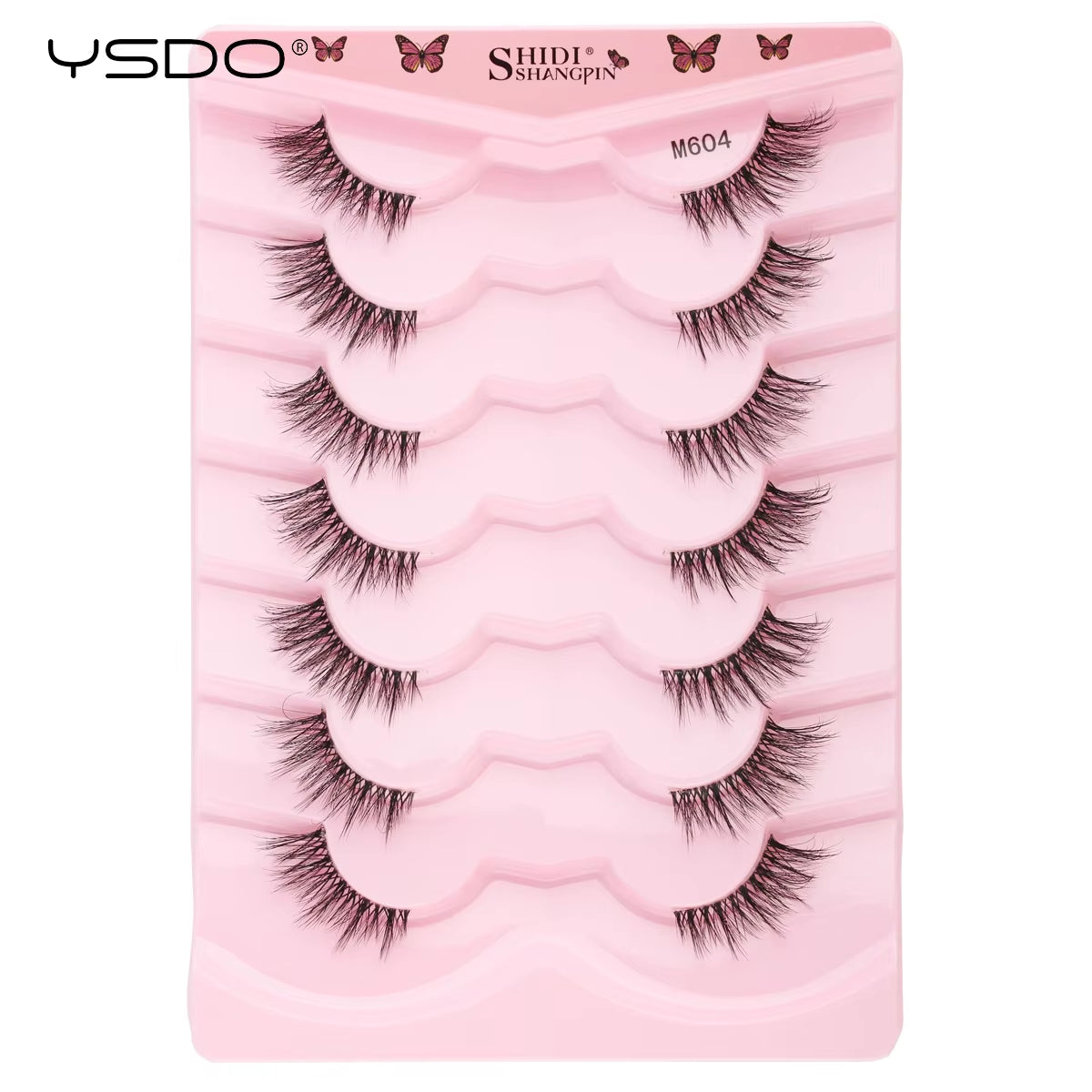 Half Lashes 5/7/10 Pairs Half False Eyelashes Soft Natural Cat Eye Lashes Makeup 3D Mink Eyelash Extension Fluffy Faux Cils