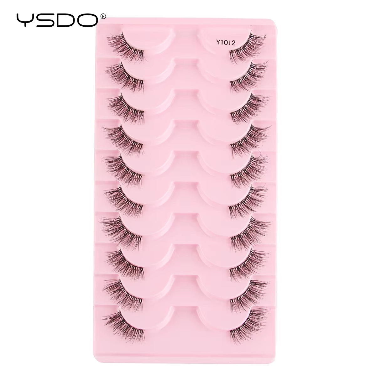 Half Lashes 5/7/10 Pairs Half False Eyelashes Soft Natural Cat Eye Lashes Makeup 3D Mink Eyelash Extension Fluffy Faux Cils